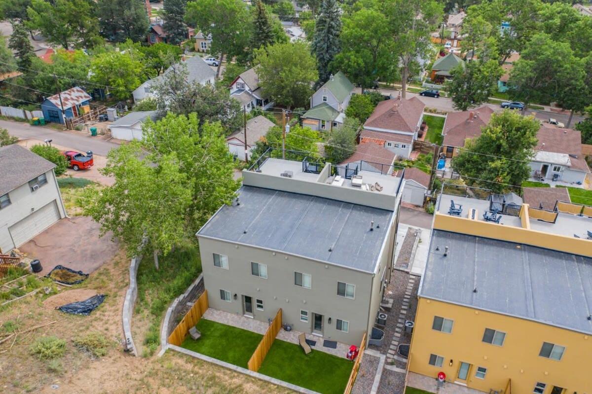 4Bd Home W Rooftop Patio Fire Pit & Mountain Views Colorado Springs Luaran gambar