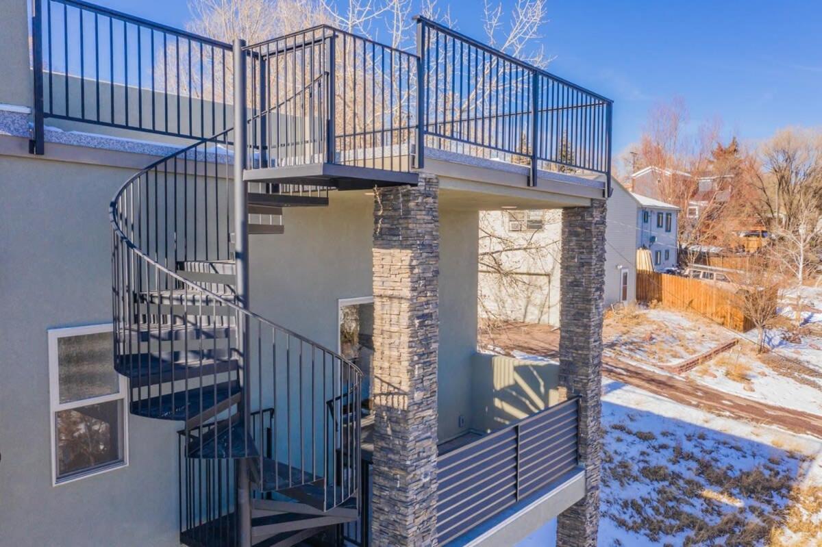 4Bd Home W Rooftop Patio Fire Pit & Mountain Views Colorado Springs Luaran gambar